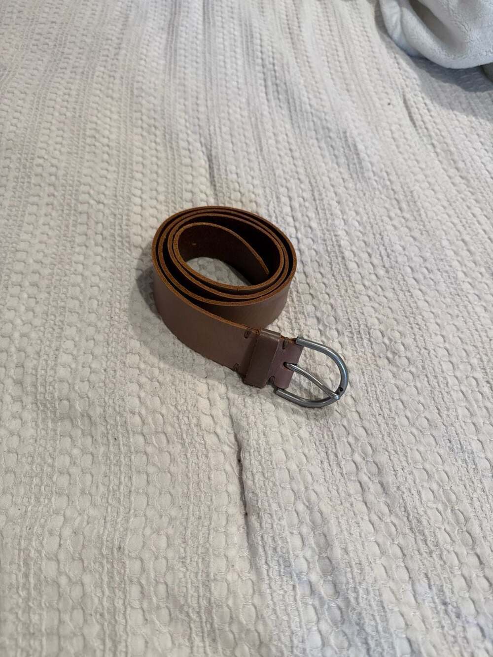 American Eagle Brown Genuine Leather Belt Size M